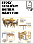Bomba nábytok Stoly a stoličky PDF