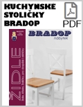 Bradop Kuchynské stoličky PDF