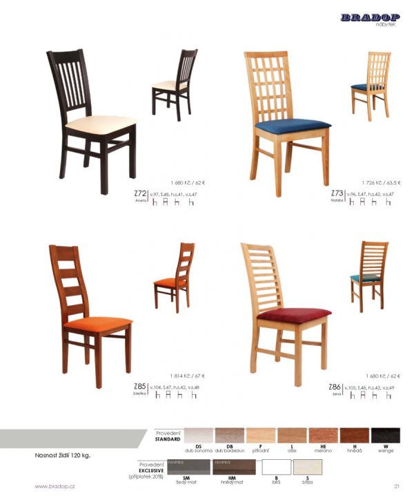 Bradop stoličky 23