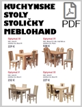 Meblohand Kuchynské stoly a stoličky PDF