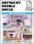 Meuble nábytok Obývačky Akcia PDF