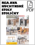 REA AVA Kuchynské stoly a stoličky odkaz