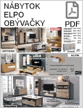 Nábytok Elpo obývačky 2023 jar