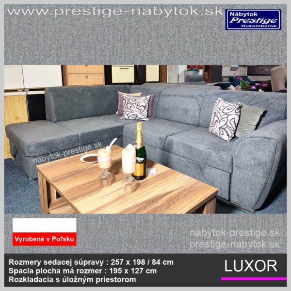 Luxor sedačka