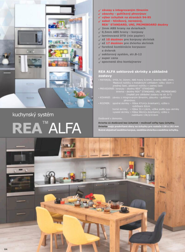 Rea Ava 6 kuchyne