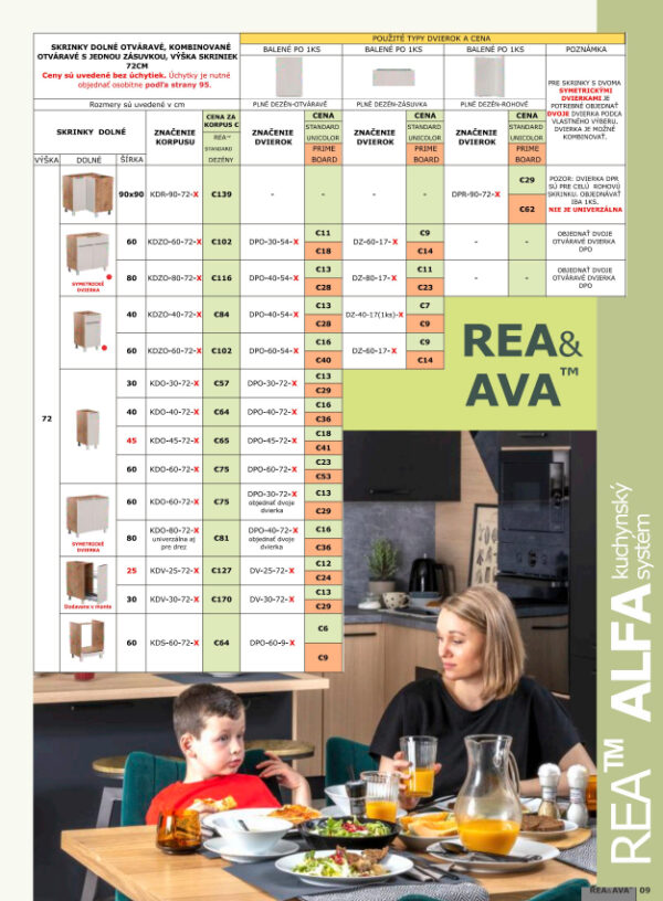Rea Ava 11 kuchyne