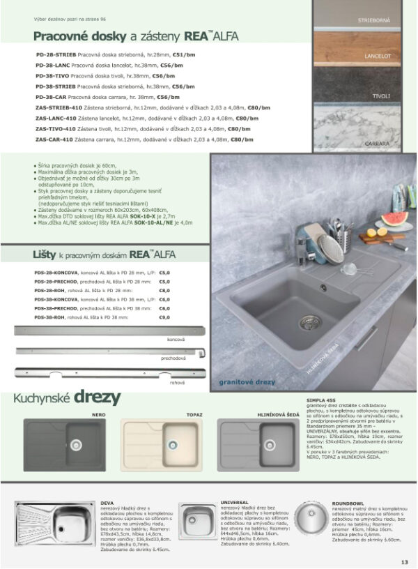 Rea Ava 15 kuchyne