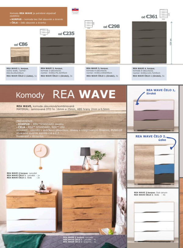 Rea Ava 42 komody