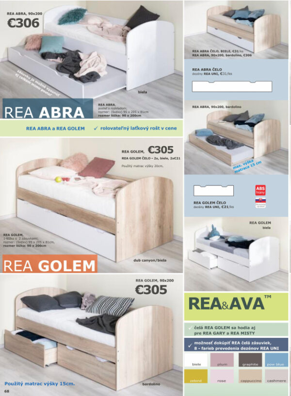 Rea Ava 70 detské postele