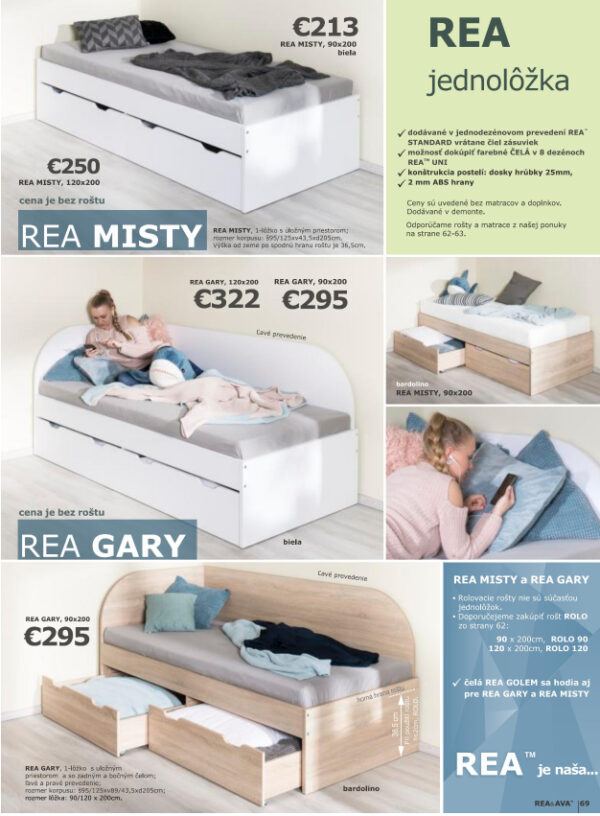 Rea Ava 71 detské postele