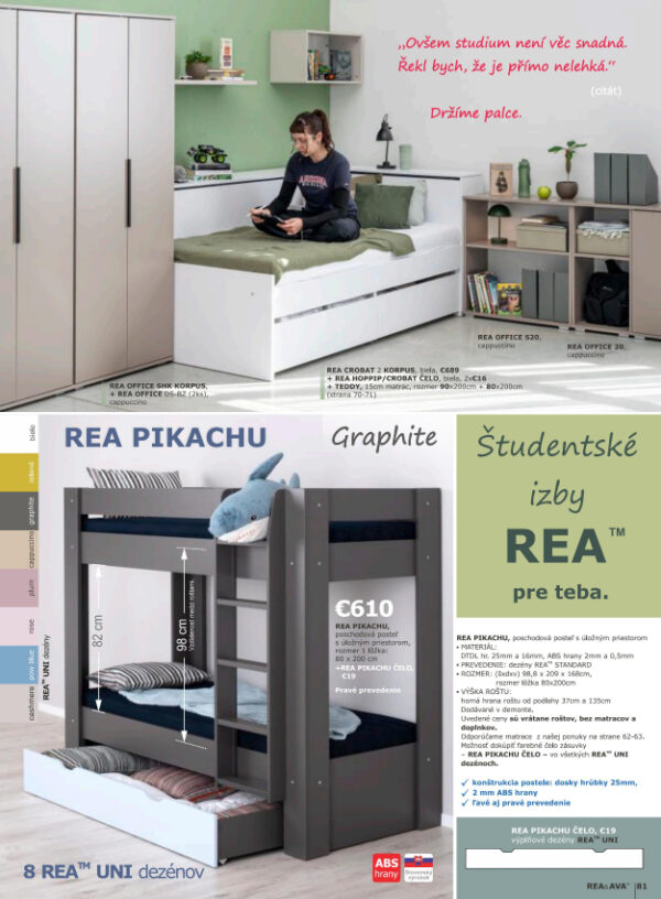 Rea Ava 83 detské izby