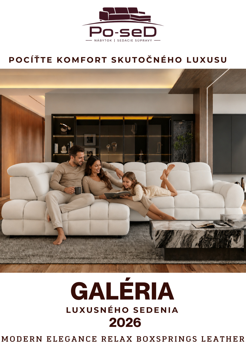 POSED Sedacie súpravy lux